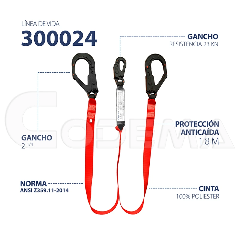 Línea de Vida CODEMA 300024