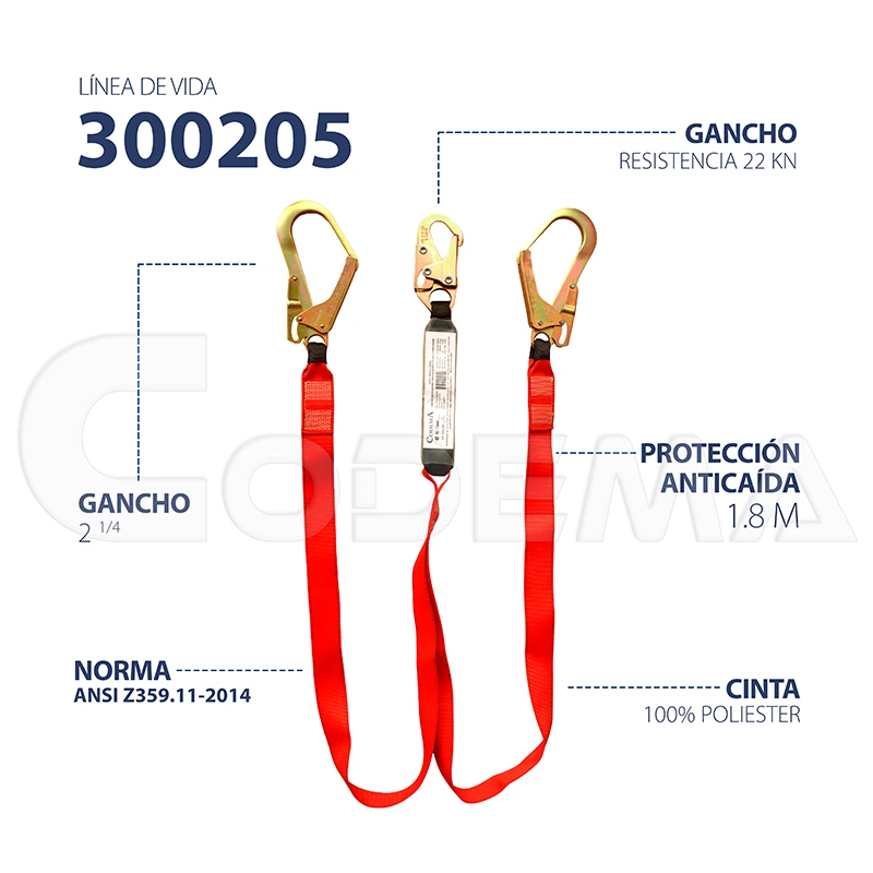 Línea de Vida CODEMA 300205