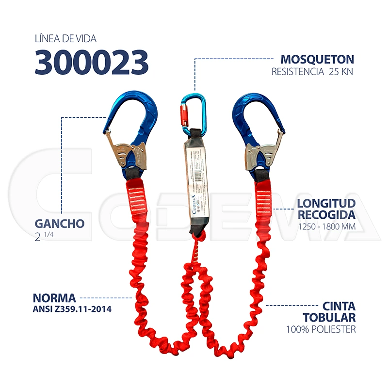 Línea de Vida CODEMA 300023